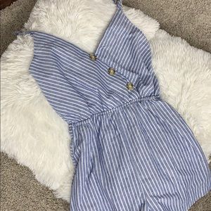 button up romper